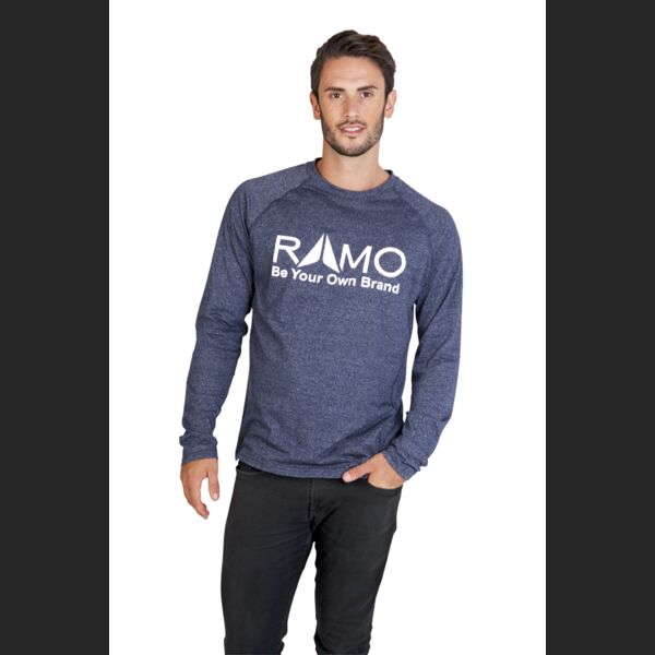 Mens Greatness Heather Long Sleeve Thumbnail