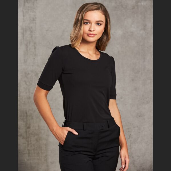 WINNING SPIRIT Women's Scoop Neck T-Top Thumbnail