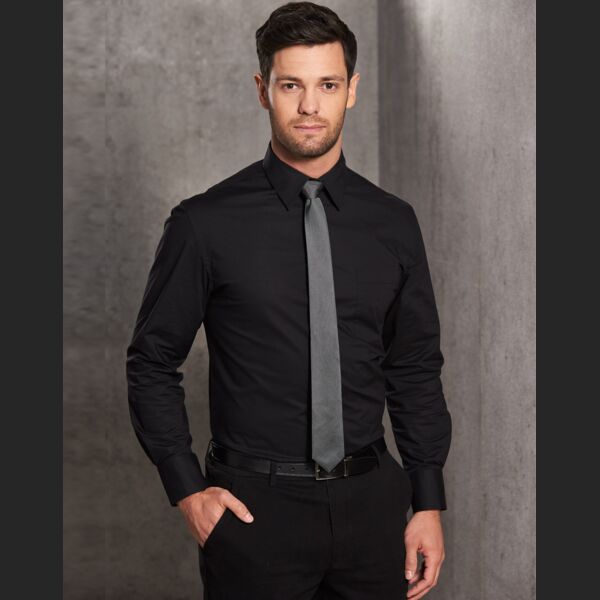 WINNING SPIRIT Men's Cotton/Poly Stretch Long Sheeve Shirt Thumbnail