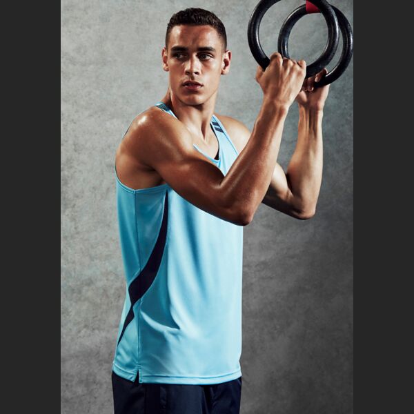 BIZ COLLECTION Mens Flash Singlet Thumbnail